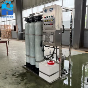 Automatic Commercial Drinking Water Purification 0.5 T/H RO Water Treatment System