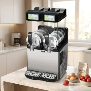 Automatic Commercial Slushy Granita Frozen Drink and Smoothie Machine Dispenser