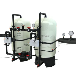 Automatic Control Water Softener System for Small Manufacturing Plants 220V Pump PLC Motor