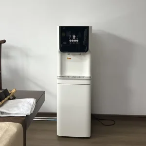 Automatic Electric ABS Plastic Freestanding Reverse Osmosis Hot and Cold Water Dispenser with LED