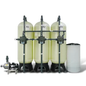 Automatic FRP Tank Water Softener and Manual Water Filtration Treatment System for Industrial Use
