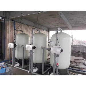 Automatic High Quality Reverse Osmosis Groundwater Purification Softener System PLC Pump 1000L Hour Suitable for Factory Use
