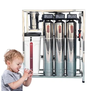 Automatic Home Water Softener System Industrial Whole House Water Filter 1000LPH Stainless Steel Resin Water Softening Processor