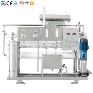 Automatic Industrial Drinking 1000 L/H RO Water Treatment System Machine