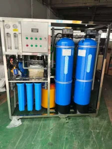 Automatic Industrial RO Plant, 1000LPH Reverse Osmosis Water Treatment System with 8040 RO Membrane