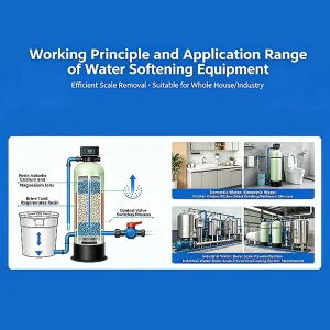 Automatic Industrial Water Softener System with PLC and Pressure Vessel Reverse Osmosis for Hard Water Treatment