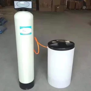 Automatic Ion Exchange Resin Water Softener System 2000L h Industrial Hard Water Treatment Boiler Scale Removal Plant Pump Motor