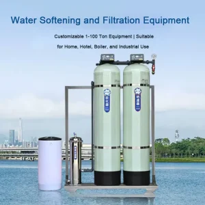 Automatic Ion Exchange Water Softener System with Control Valve for Industrial Boiler and Cooling Water