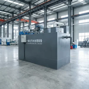 Automatic PLC Integrated Industrial Wastewater Treatment Plant MBR Membrane Bioreactor System for Textile Paper Mill Effluent