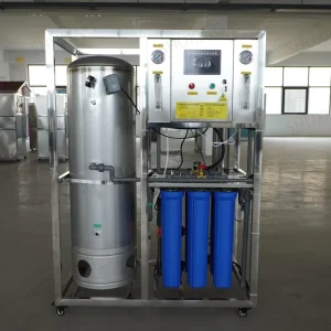 Automatic RO Plant Stainless Steel Commercial Water Purification System with 150L Tank