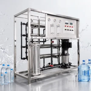 Automatic RO Reverse Osmosis Water Treatment Equipment with 304 Stainless Steel Filter System