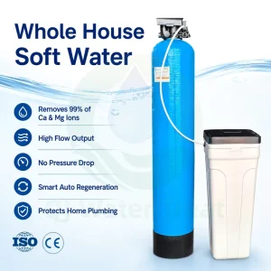 Automatic Resin Water Softener Plant for Swimming Pool and Cooling Tower Multi Scenario Application Factory Customization