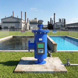 Automatic Self-Cleaning Screen Filter Water Strainer PLC-Controlled Backwash for Water Filtration