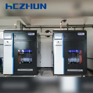 Automatic Sodium Hypochlorite Generator Touchscreen Control PLC Controlled Electrolysis System for Drinking Water Disinfection