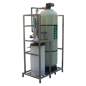 Automatic Valve 3000LPH Water Softener Treatment Equipment for Hard Water