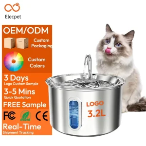 Automatic Water Fountain and Pet Water Dispenser for Cats and Dogs