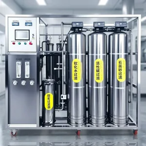 Automatic Water Reverse Osmosis RO Water Treatment Equipment with PLC Control Manufacturer