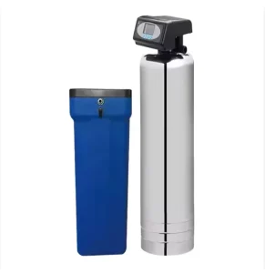 Automatic Water Softener 1200L H with Timer Regeneration & PLC Control Resin Based for Home Scale Prevention