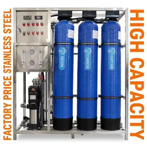 Automatic Water Softener System Industrial Grade FRP Tank Filter for Water Treatment Parts 304SS Frame Factory Price