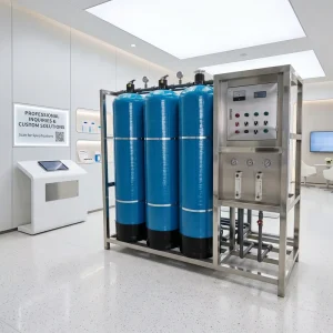 Automatic Water Softener Treatment Equipment with Stainless Steel FRP Material ISO9001 Certified 1 Year Warranty for Filtration