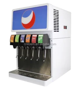 Automatical Commercial Soda Soft Fountain Beverage Dispenser Machine