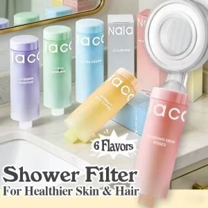 B Scented Shower Head Filter VC Skin Beauty Water Purifier Home Bathroom Softener Aromatherapy Vitamin Shower Filter