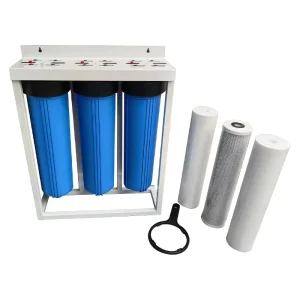 BEST-778 Australia Custom Whole House Reverse Osmosis Water Filter System 4.5″ X 20″ 3 Stage Filtration 1 Year