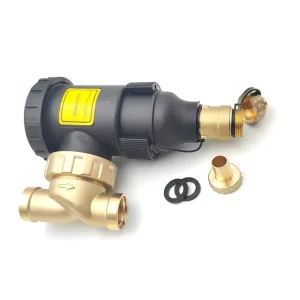 BH 360° Manual Power Whole House Spin Down Magnetic Sediment Water Filter for Outdoor and Household Heating Systems