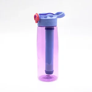 BPA-Free Mini Water Filtration System 1500 L Service Life 1 L Capacity for Climbing Backpacking and Camping