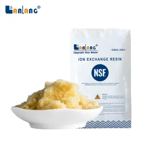 Bags 25 kg Water Softener Resin Strong Acid Cation Exchange Resin