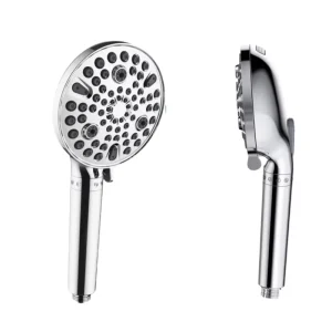 Bathroom Accessories 9 Function High Pressure Water Saving Handheld Shower Head With Filter Custom Packaging ABS Plastic
