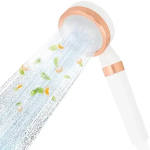 Bathroom High Pressure Vitamin C PP Dual Filtered Filter Shower Head for Hard Water