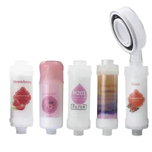 Bathroom Shower Filter Scented Shower Filter Cartridge Removes Chlorine and Moisturizes the Skin