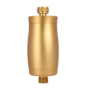 Bathroom Use Aluminum Activated Carbon Chlorine Head Water Purifier Metal Shower Filter for Hard Water Household
