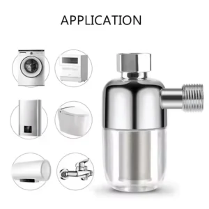 Bathroom Water Heater Pre filter Tap Water Filter with Easy Installation Modern Design Wall Mounting