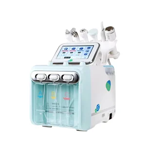 Beauty Care Portable 6 in 1 Hydrogen Oxygen Facial Machine Hydro Beauty Facial Dermabrasion Cleanse Pores Skin Hydration Use