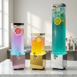 Beer Tower Drink Dispenser Separable Light Vessel