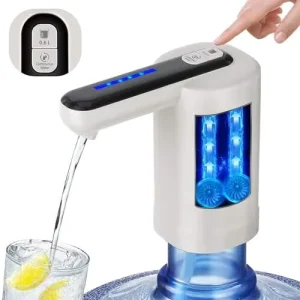 Best Selling 5 Gallon Double Pump Water Bottle Electric Rechargeable Automatic Portable Water Dispenser Pump USB Charge