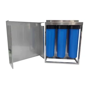 Big Blue 3-Stage Electric Whole House Reverse Osmosis Water Treatment System Safe Drinking RO Filter for Household Use Hotels