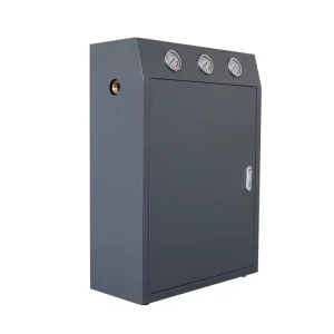 Big Blue Household Whole House Three Stages Jumbo Size 20×4.5inch Water Pre Filter System Brass Inlet & Outlet