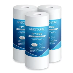 Big Jumbo Blue Whole House Light 10 x 4.5 Inch PP Sediment Filter Cartridge 5 Micron