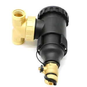 Black PA66 Brass Magnetic Water Prefilter