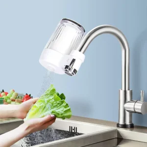 Bluetech FF 600 Activated Carbon Faucet Mounted Water Filter Strainer Device Household Kitchen Tap Water Purifier