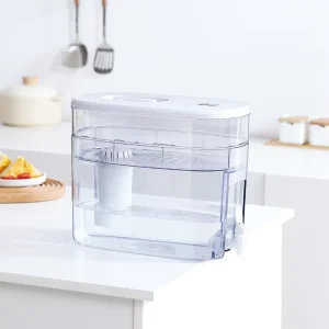 Bluetech UltraMax Manual Water Tank Eco-friendly Dispenser with Activated Carbon Filter 27 Cups Capacity