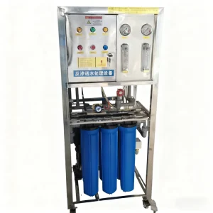 Borehole Water Treatment Unit with Pump Sand Carbon RO System 250 L/Hour