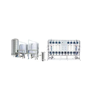 Bottle Water Purifier Treatment Machine PLC Controlled High Capacity 15000L Hour 220V with Pump and Motor