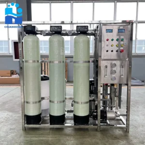 Brackish Water Desalination Plant with Integrated RO Treatment for Household Drinking Water