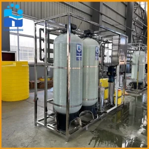 Brackish Water Desalination Plant with Integrated Reverse Osmosis Treatment for Fresh Water Production