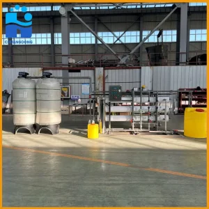 Brackish Water Desalination Reverse Osmosis Treatment Plant for Fresh Water Production