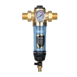 Brass Home Water Main Line Pure Filter Machine SS Mesh 50 Micron Central Water Pre-Filter Sediment Water Filter